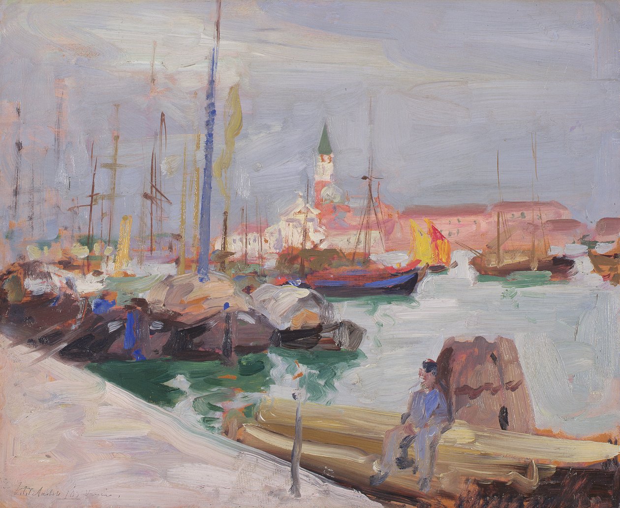 Venedig, ca. 1910 von Francis Campbell Boileau Cadell