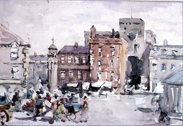 Hexham bei Newcastle Upon Tyne von Francis Abel William Taylor Armstrong