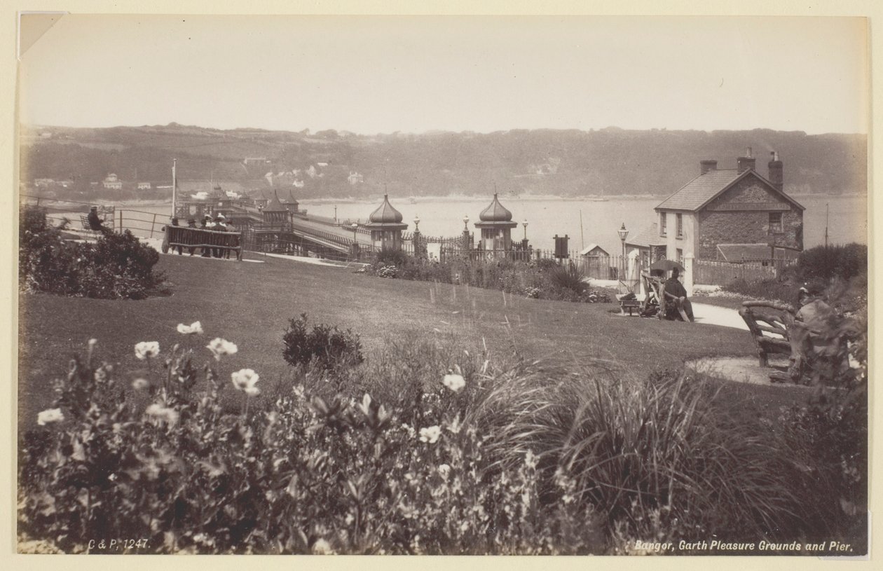 Bangor, Garth Vergnügungspark und Pier von Francis Bedford