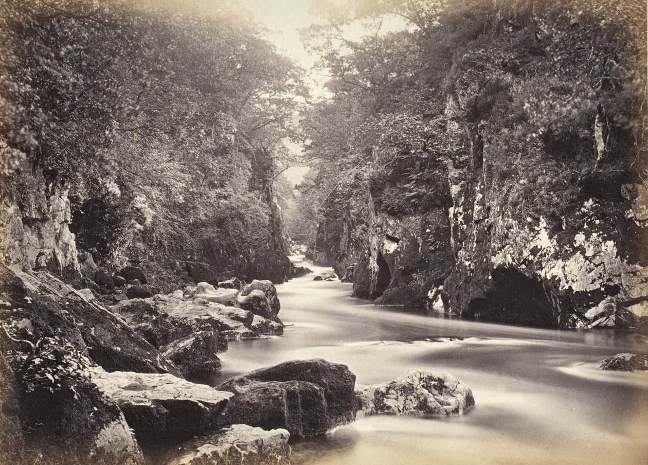 Bettws-y-Coed, das schöne Tal (698) von Francis Bedford