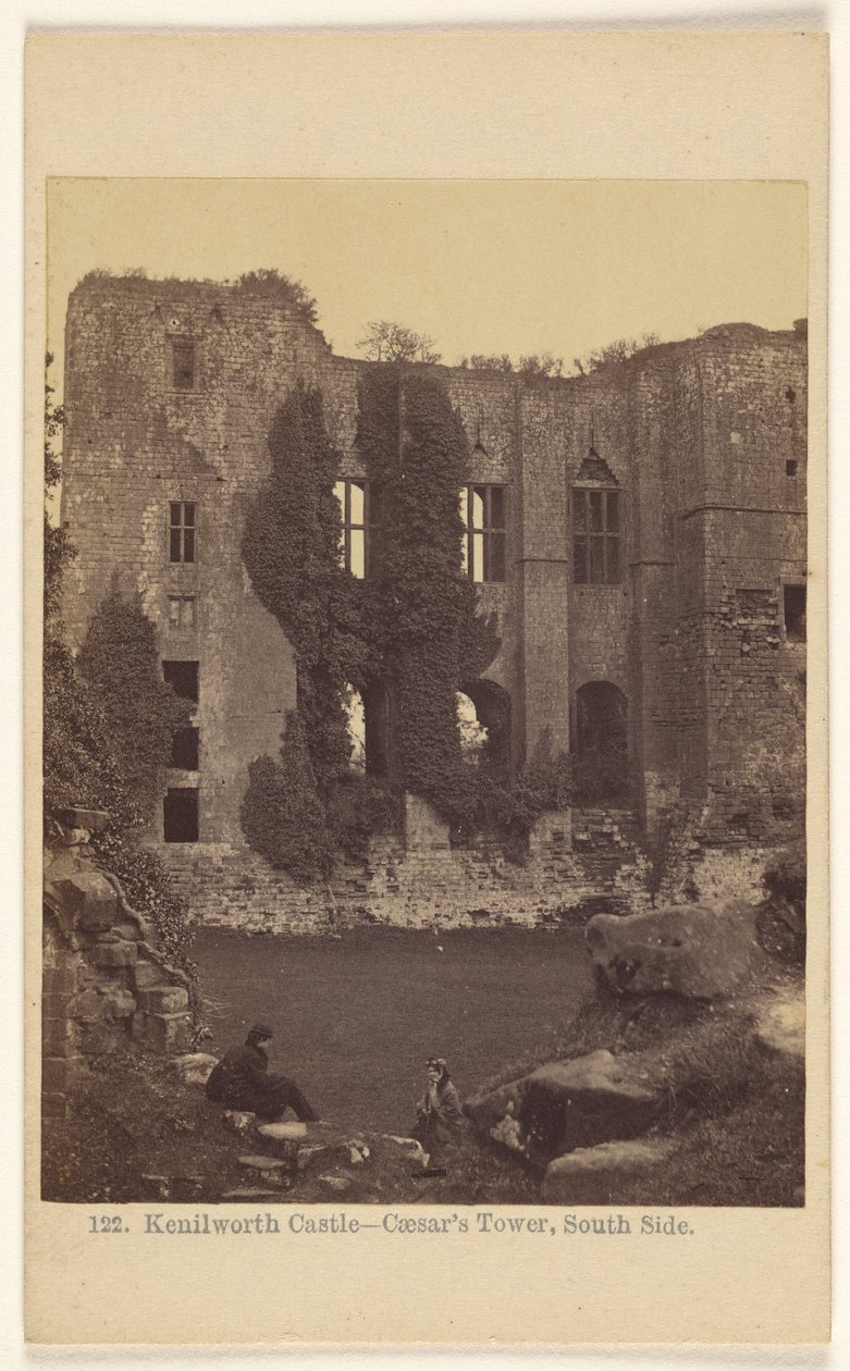 Kenilworth Castle - Caesars Turm, Südseite von Francis Bedford