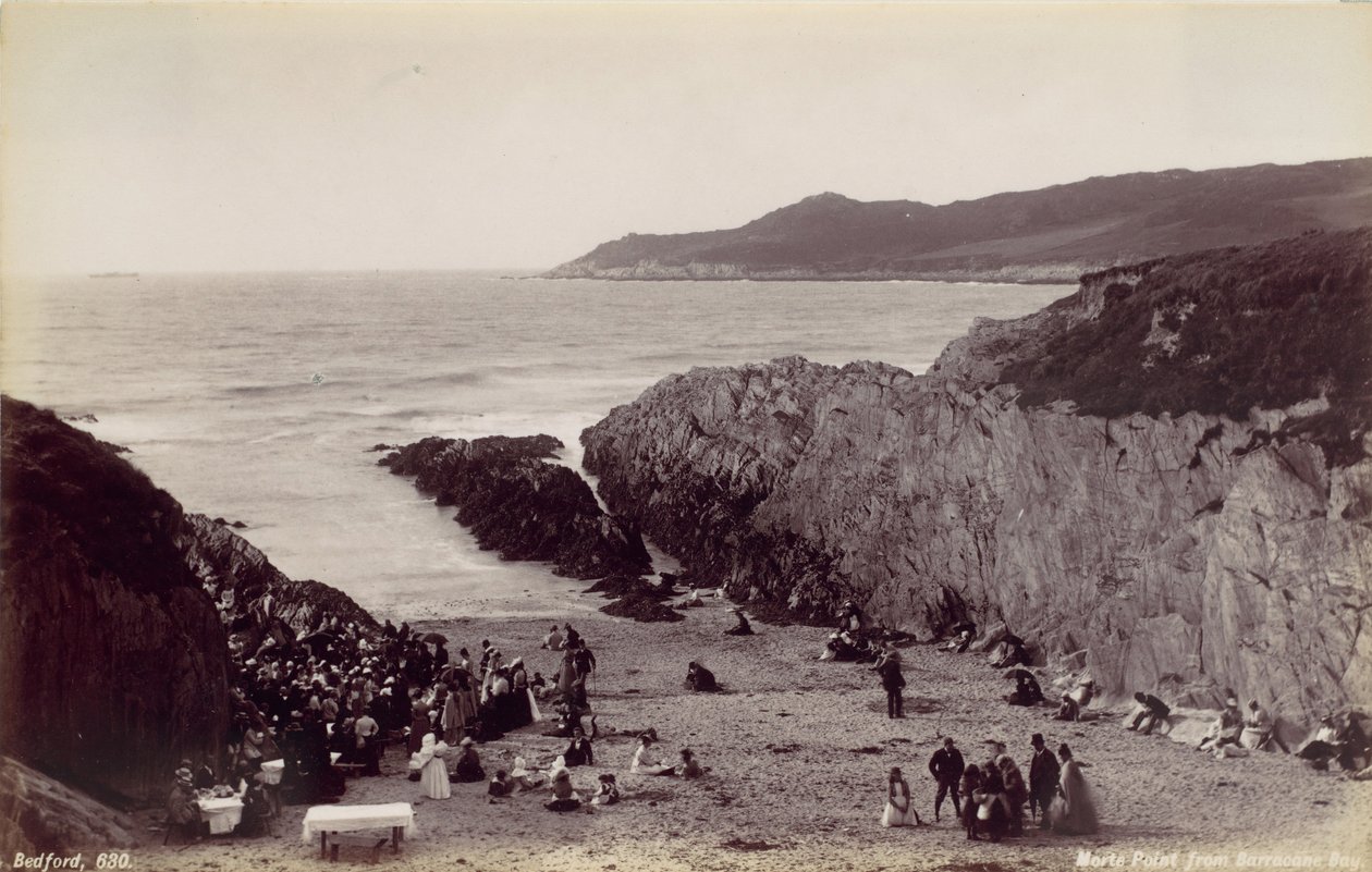 Morte Point von Barricane Bay von Francis Bedford
