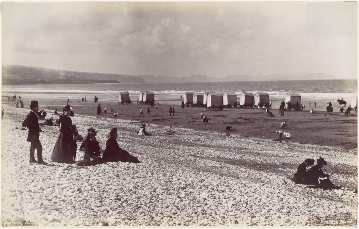 Strand von Pensarn von Francis Bedford