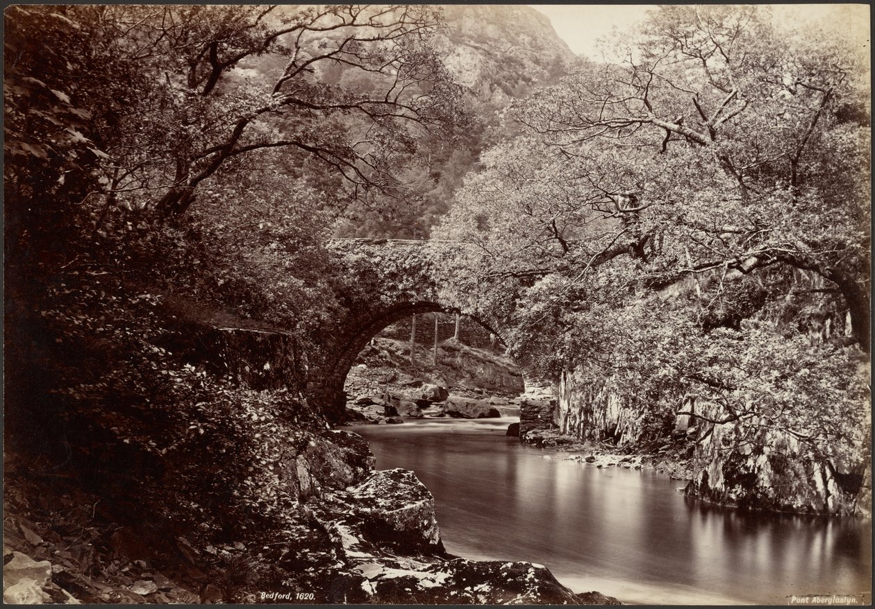 Pont Aberglaslyn von Francis Bedford