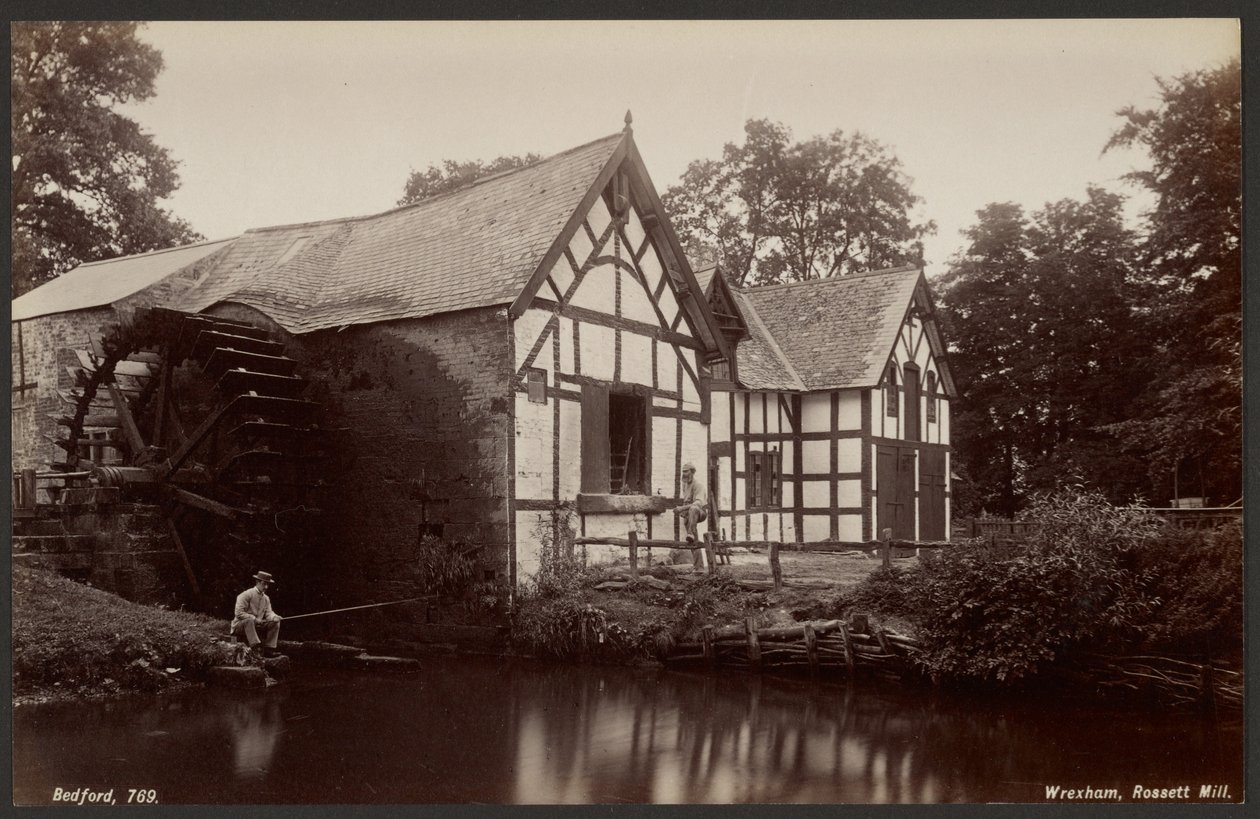 Wrexham, Rossett Mühle von Francis Bedford