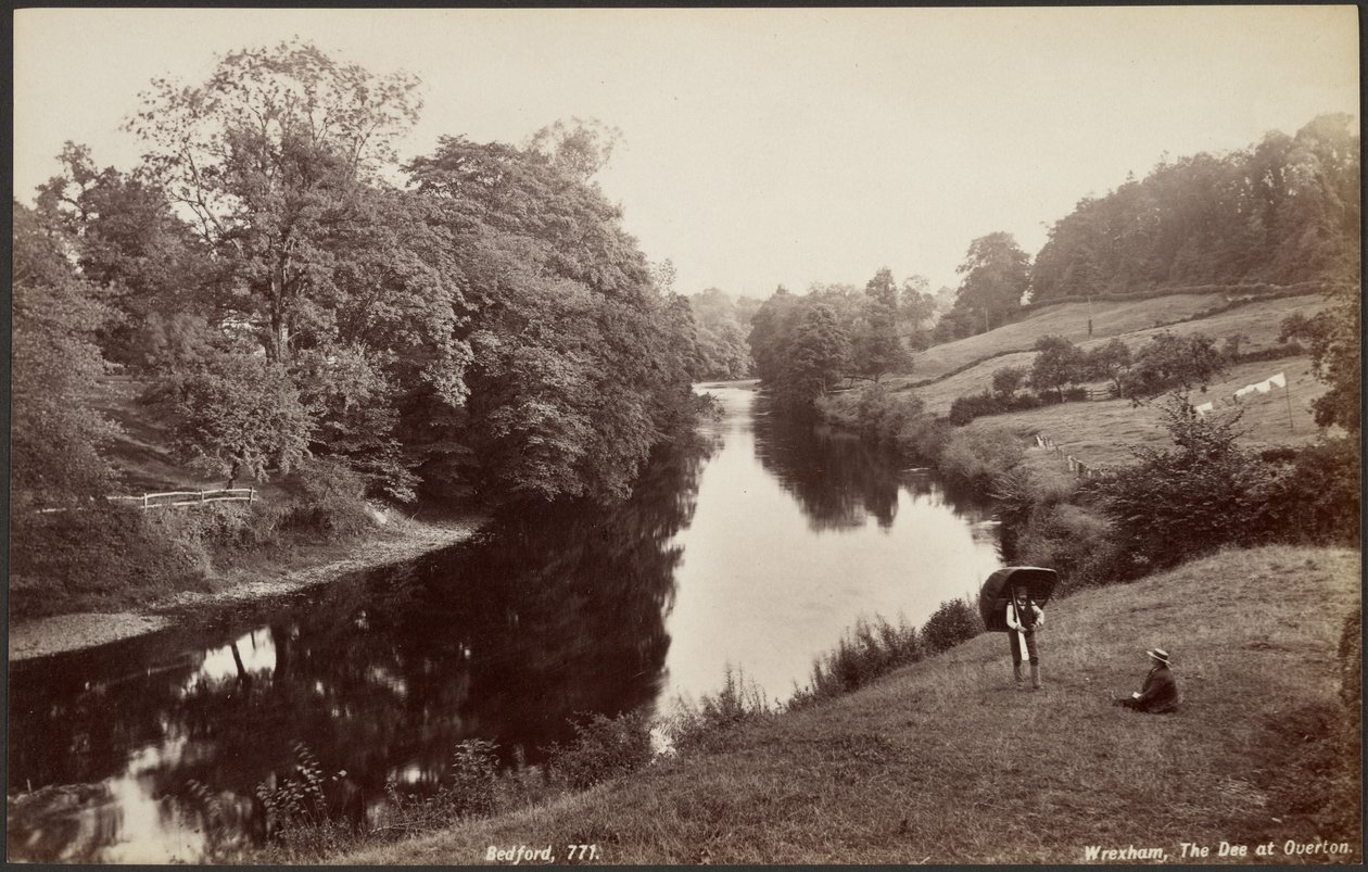 Wrexham, Die Dee bei Overton von Francis Bedford