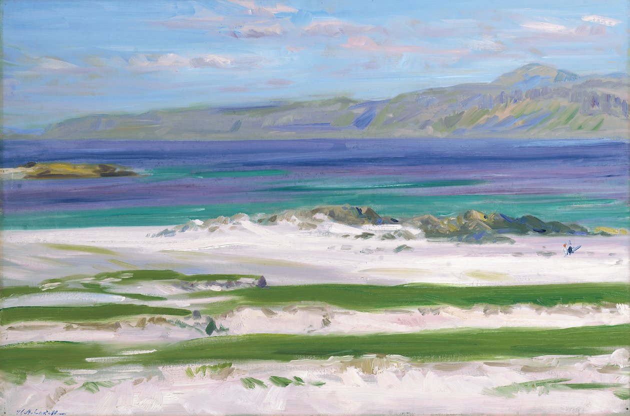 Iona Sound und Ben More von Francis Campbell Boileau Cadell