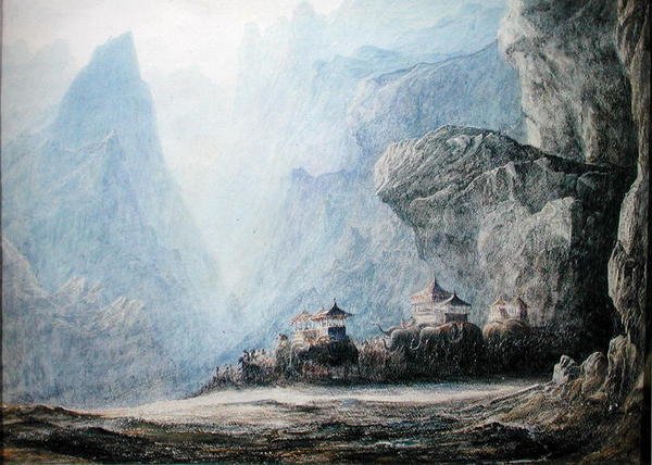 Die Prozession von Cristina von Francis Danby