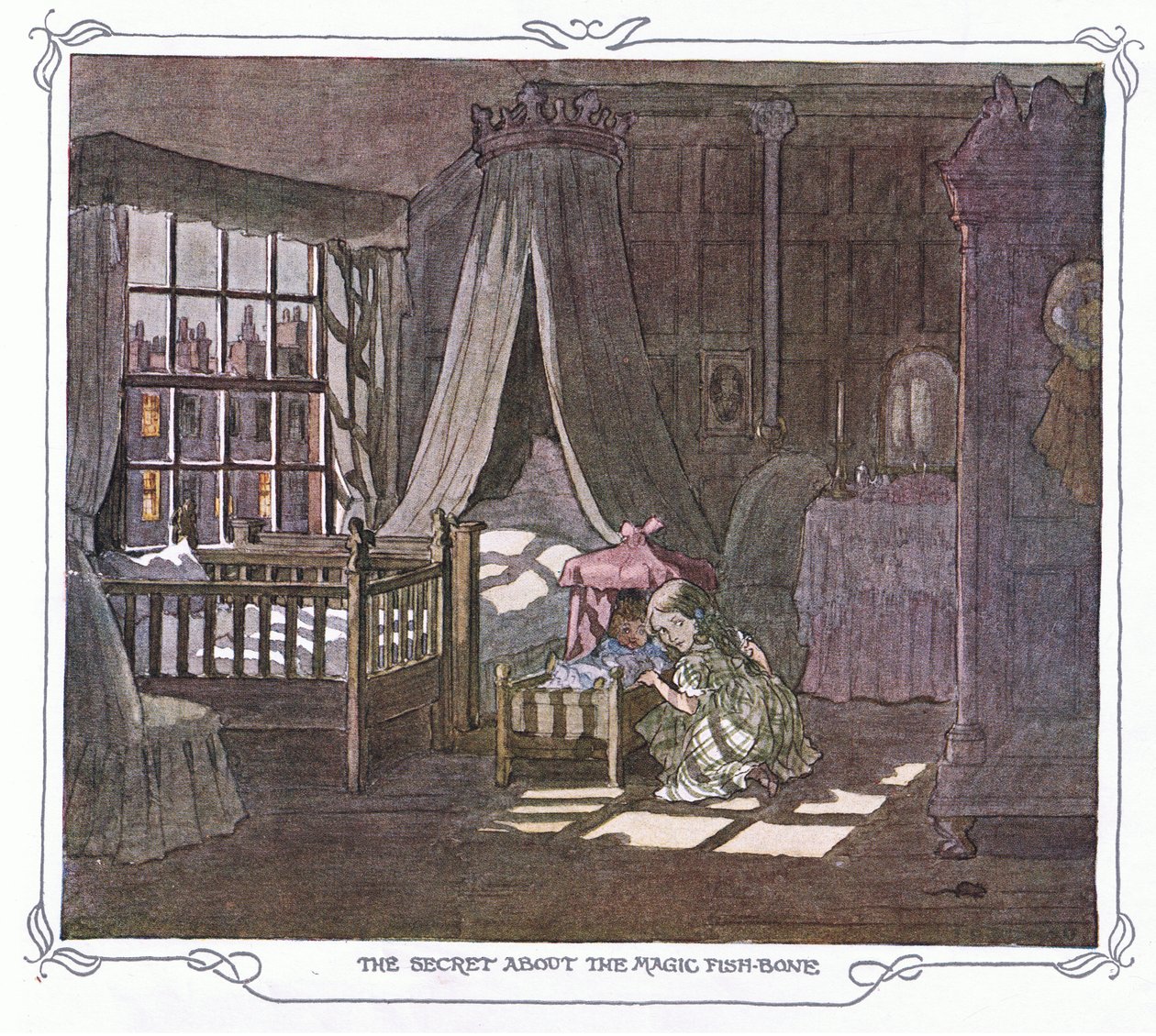 Das Geheimnis über den magischen Fischknochen, aus The Magic Fishbone von Francis Donkin Bedford
