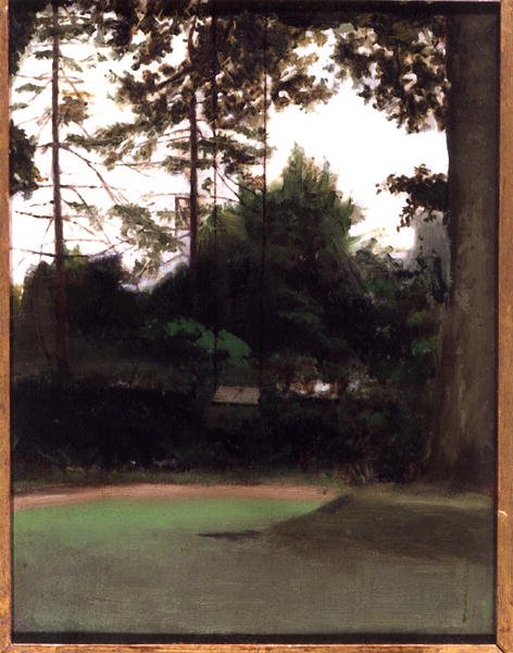 Eine Ecke des Gartens, ca. 1890 von Francis Foster