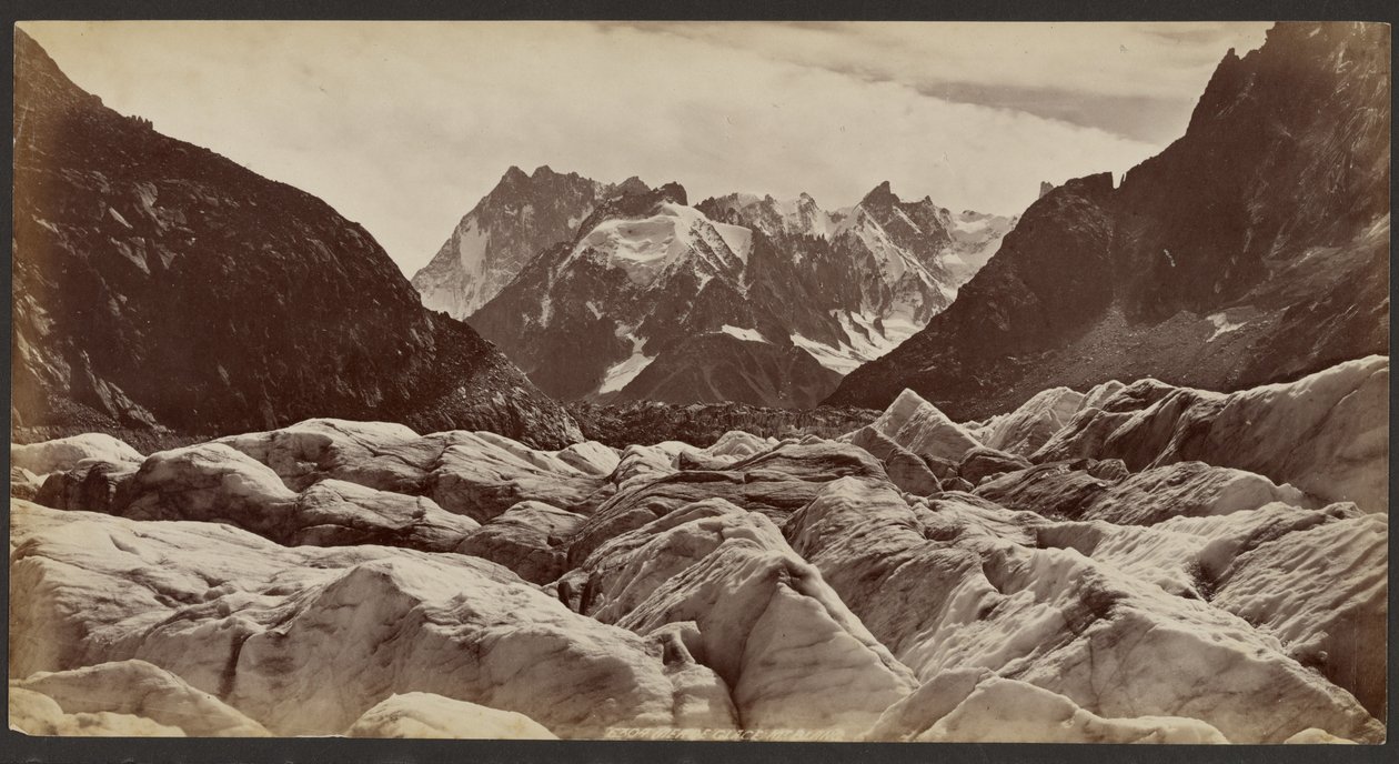 Mer de Glace, Mont Blanc von Francis Frith