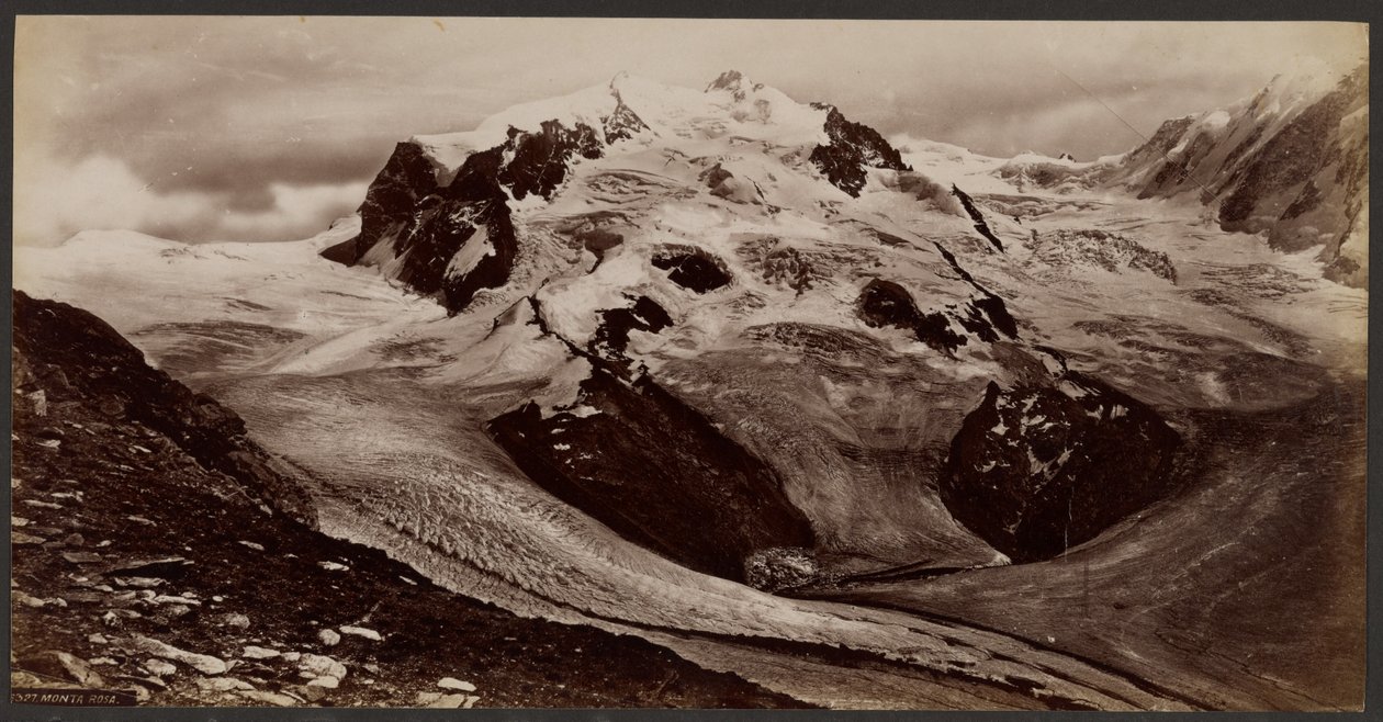 Monte Rosa von Francis Frith