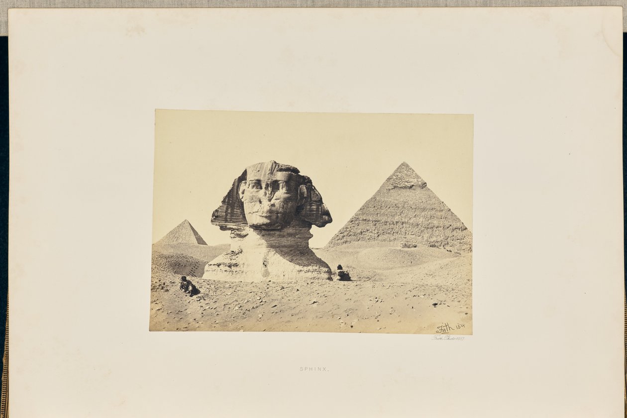 Sphinx von Francis Frith