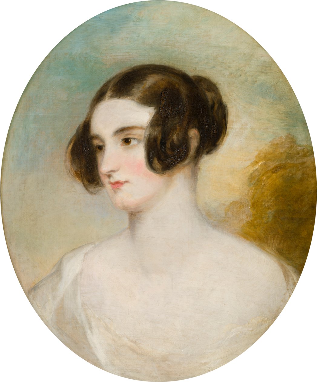 Porträt der Hon. Henrietta Maria Forester, Lady Albert Conyngham (1809-1833), ca. 1829-33 von Francis Grant