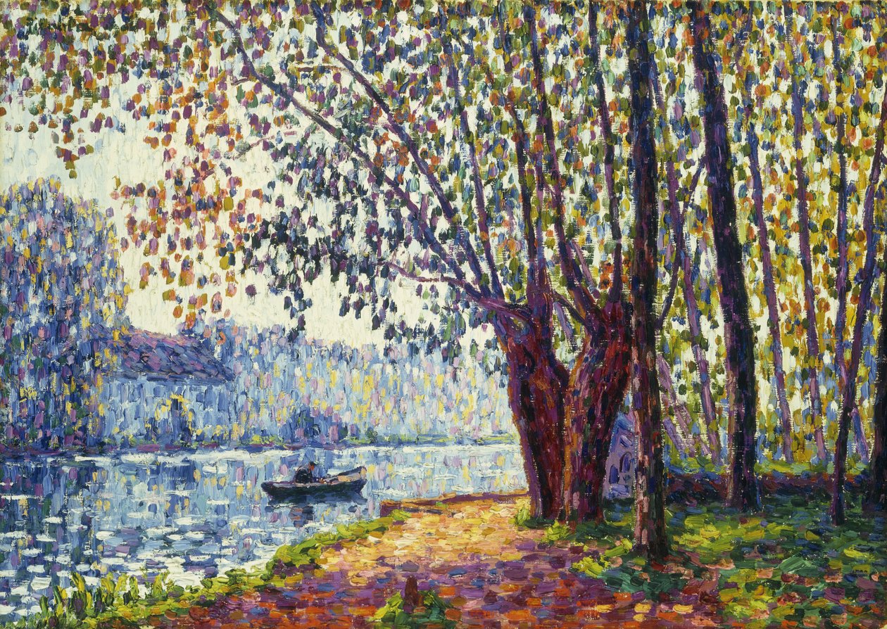 Sonniger Morgen am Ufer der Loing von Francis Picabia