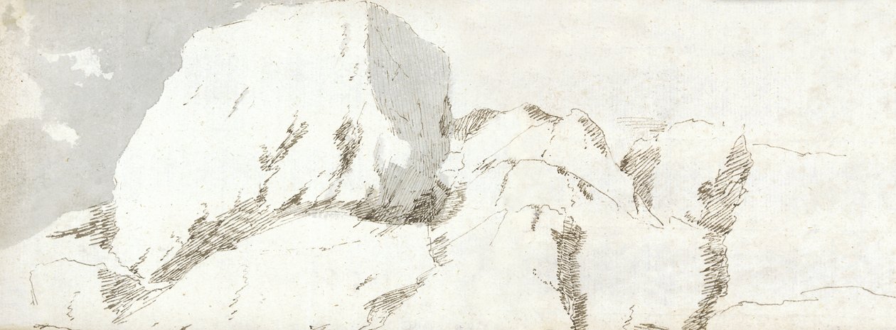 Teil von Pembrokeshire, ca. 1678 von Francis Place