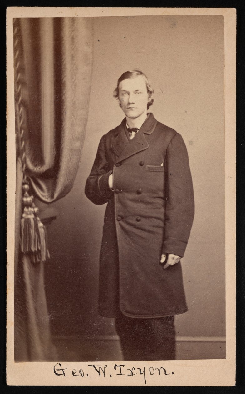 Porträt von George Washington Tryon 1838-1888, ca. 1860er Jahre von Francis S Keeler