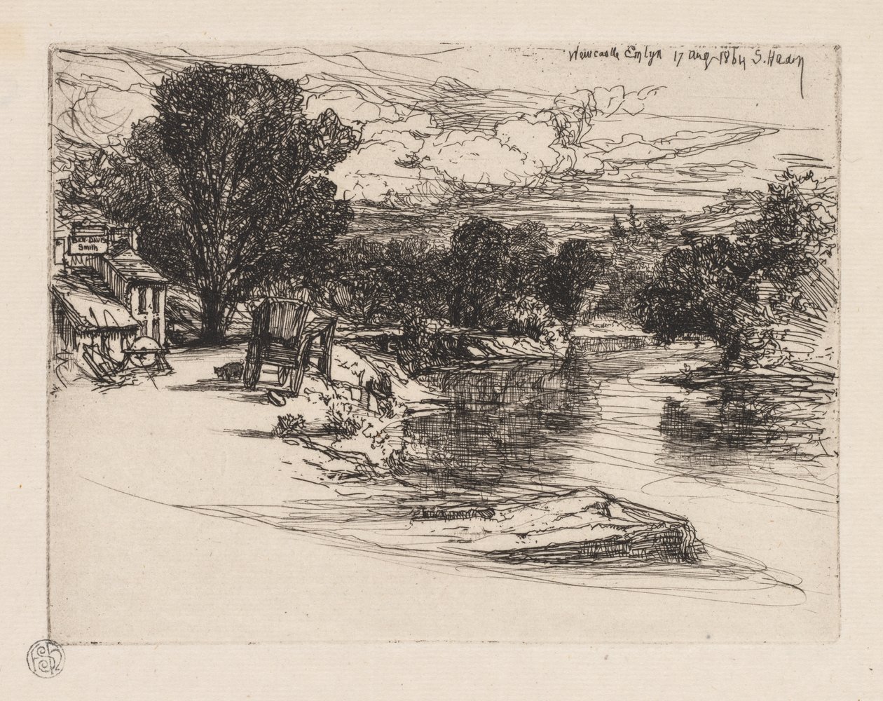 Haus der Smyth von Francis Seymour Haden