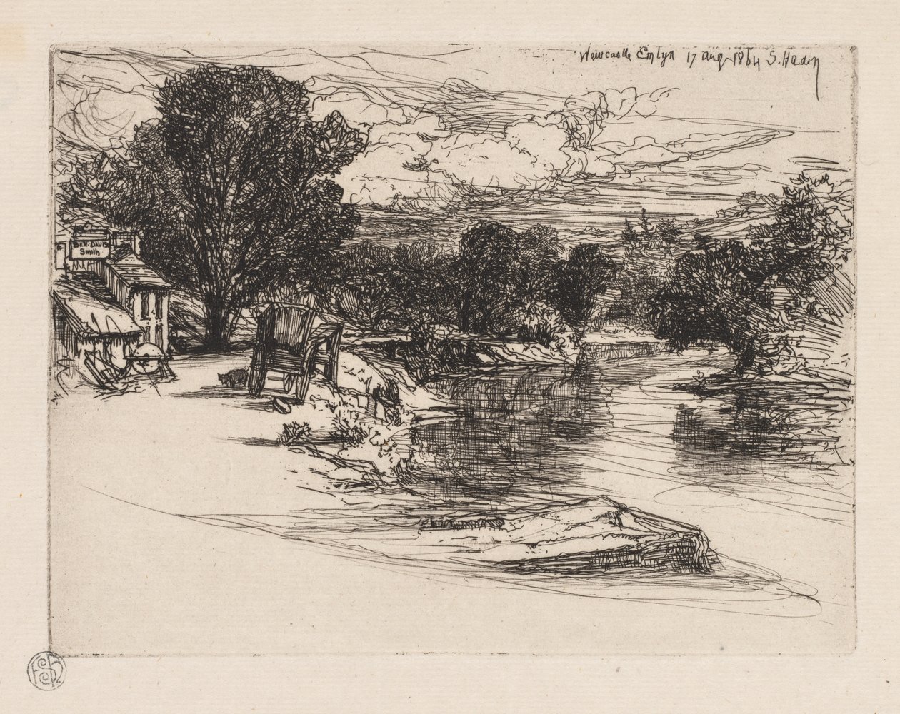 Haus der Schmiede von Francis Seymour Haden