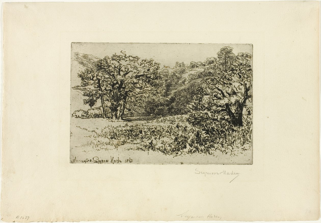 Die Herde von Francis Seymour Haden