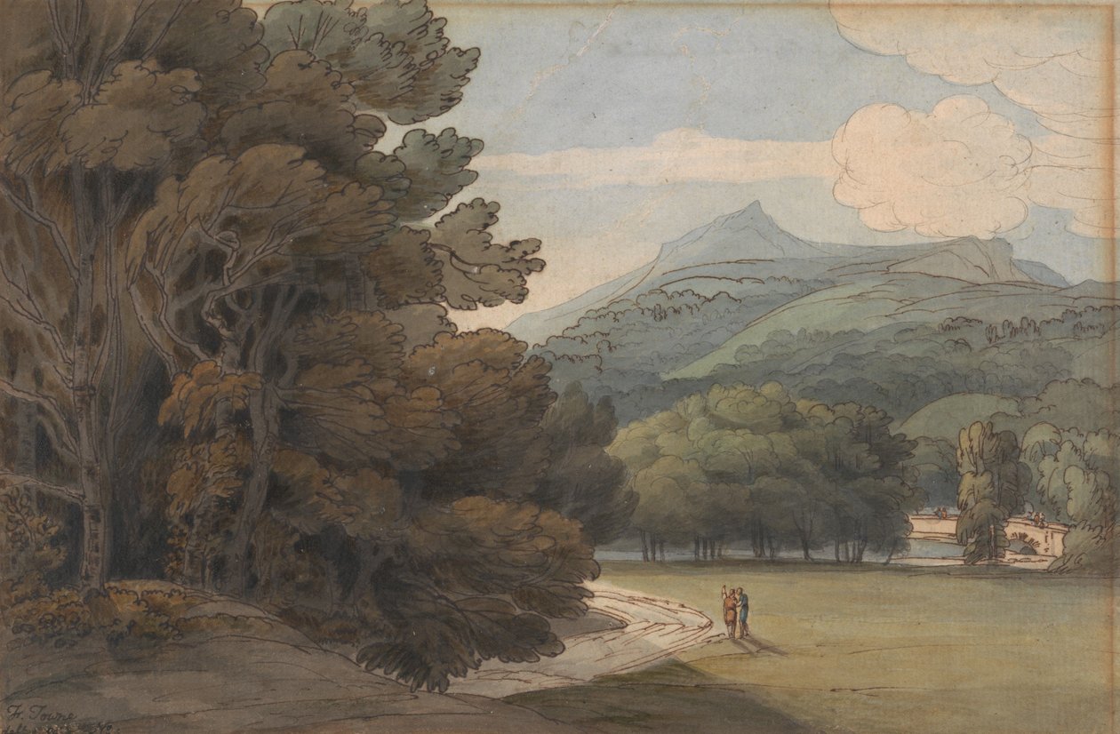 Bei Ambleside von Francis Towne