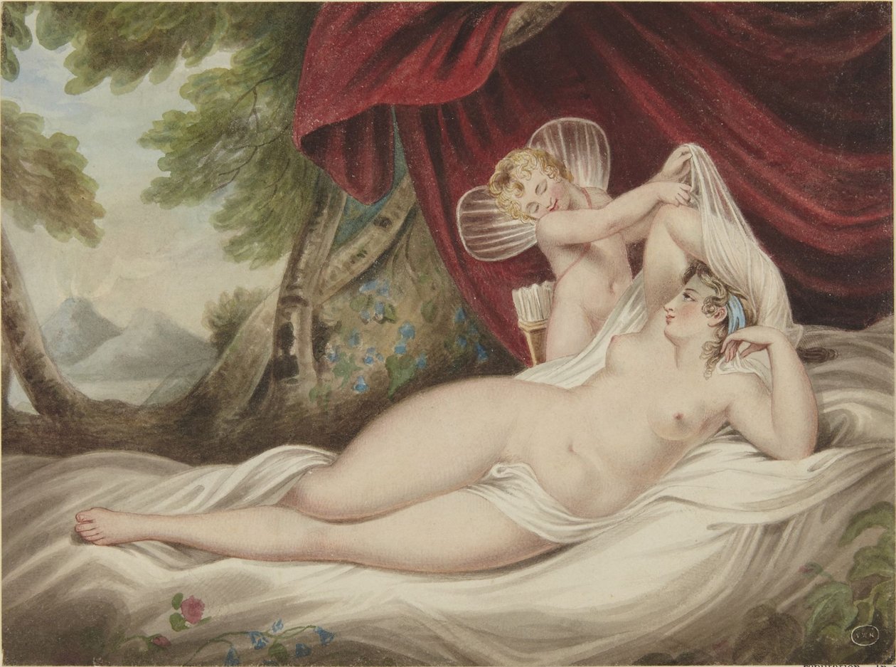 Amor entschleiert Venus von Francis Wheatley