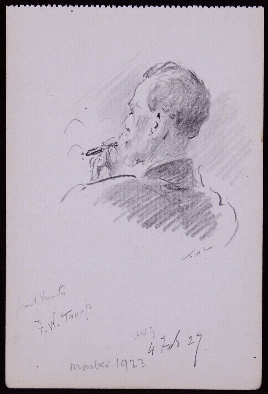 Porträt von Francis Troup von Francis Wilfred Lawson