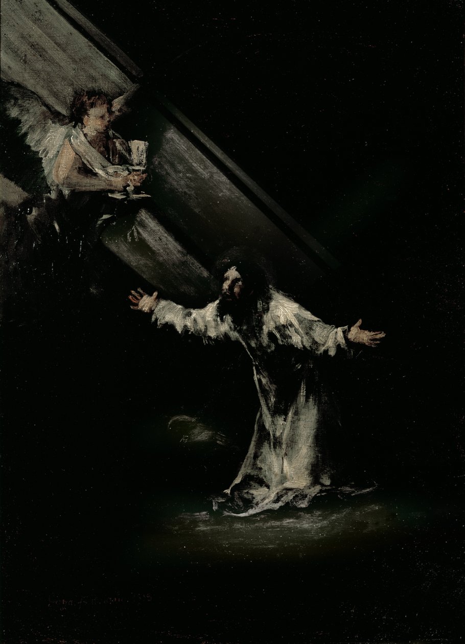Christus am Ölberg, 1819 von Francisco de Goya