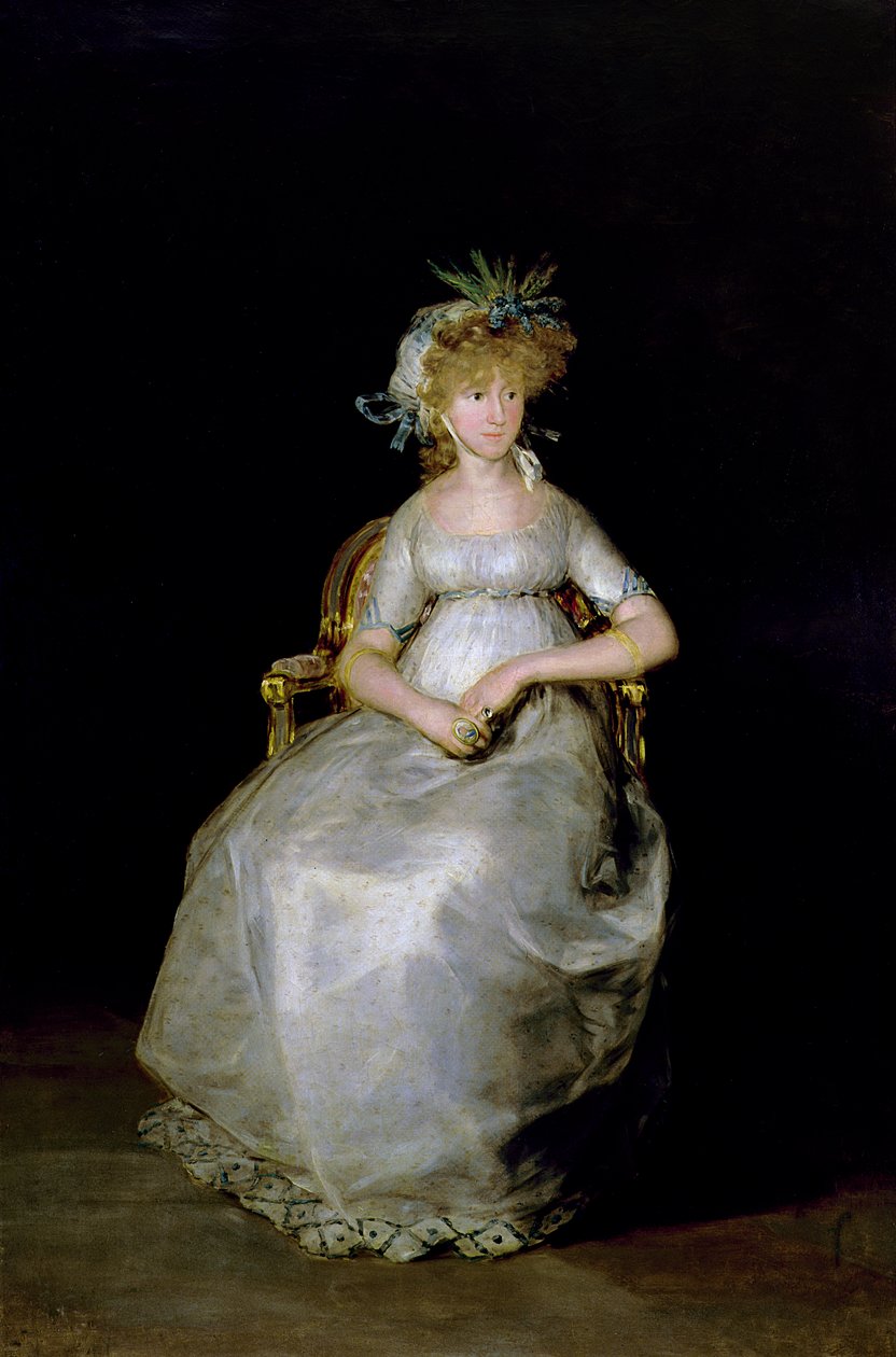 Porträt von Maria Teresa von Ballabriga, Gräfin von Chinchon von Francisco de Goya