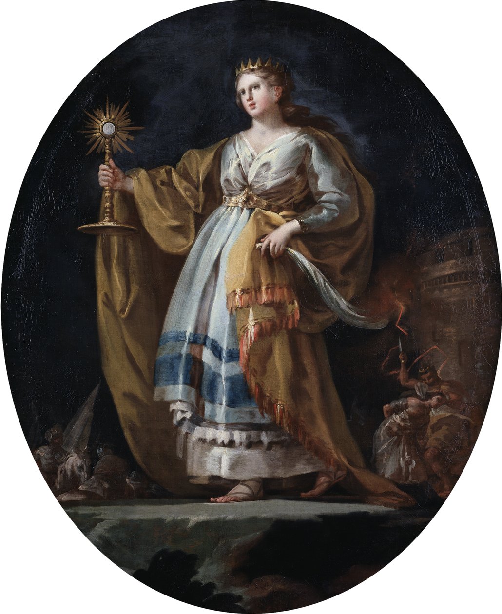 Heilige Barbara von Francisco de Goya
