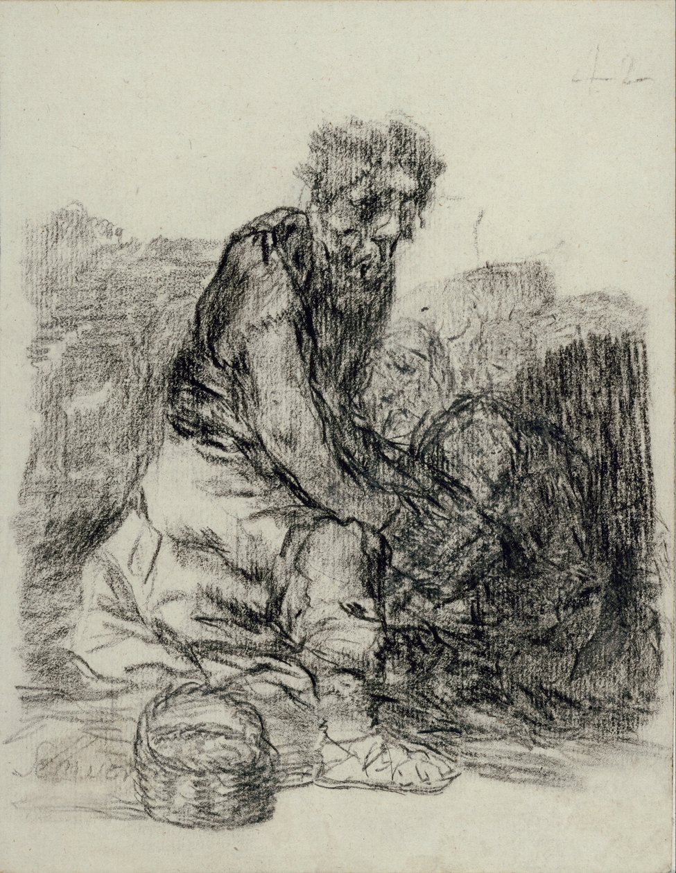Sie sterben von Francisco de Goya