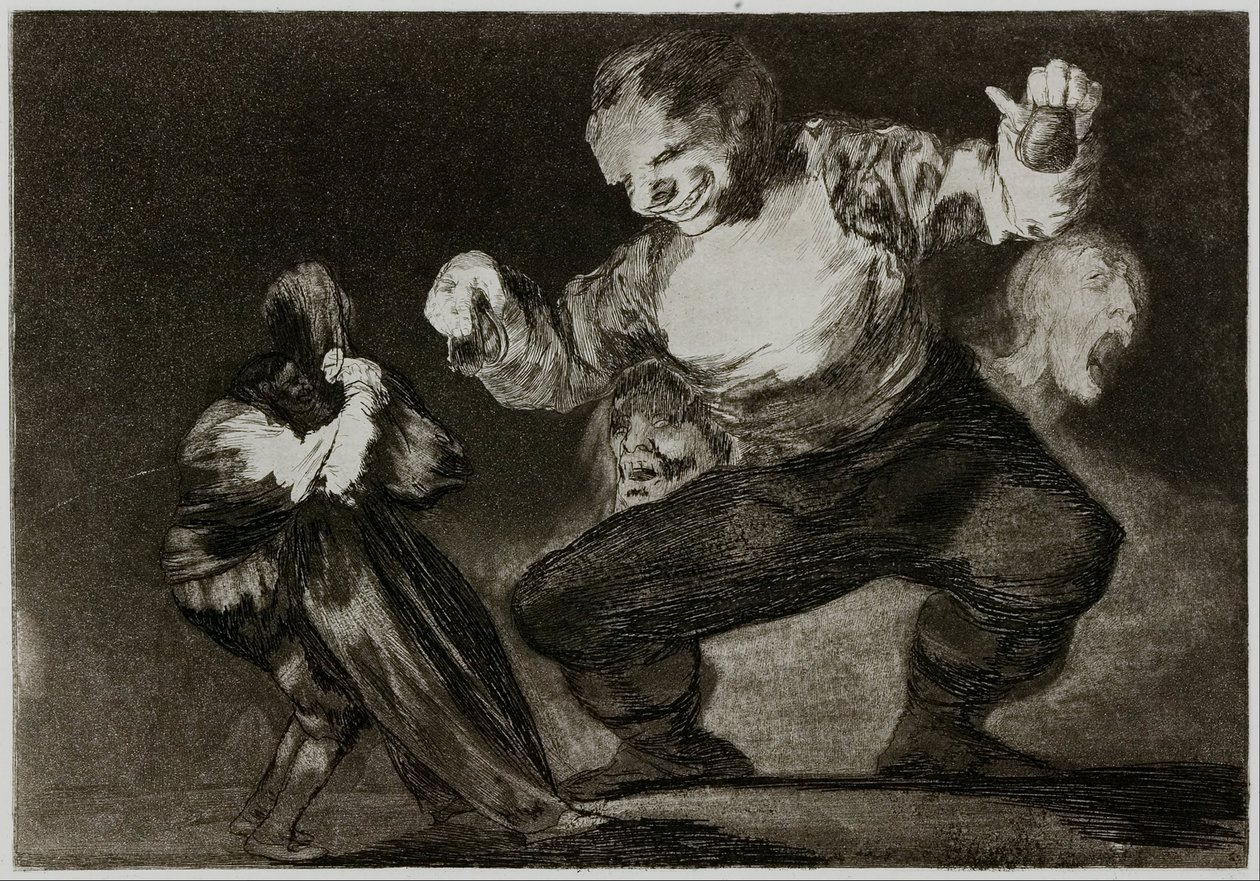 Einfacher Mensch von Francisco de Goya