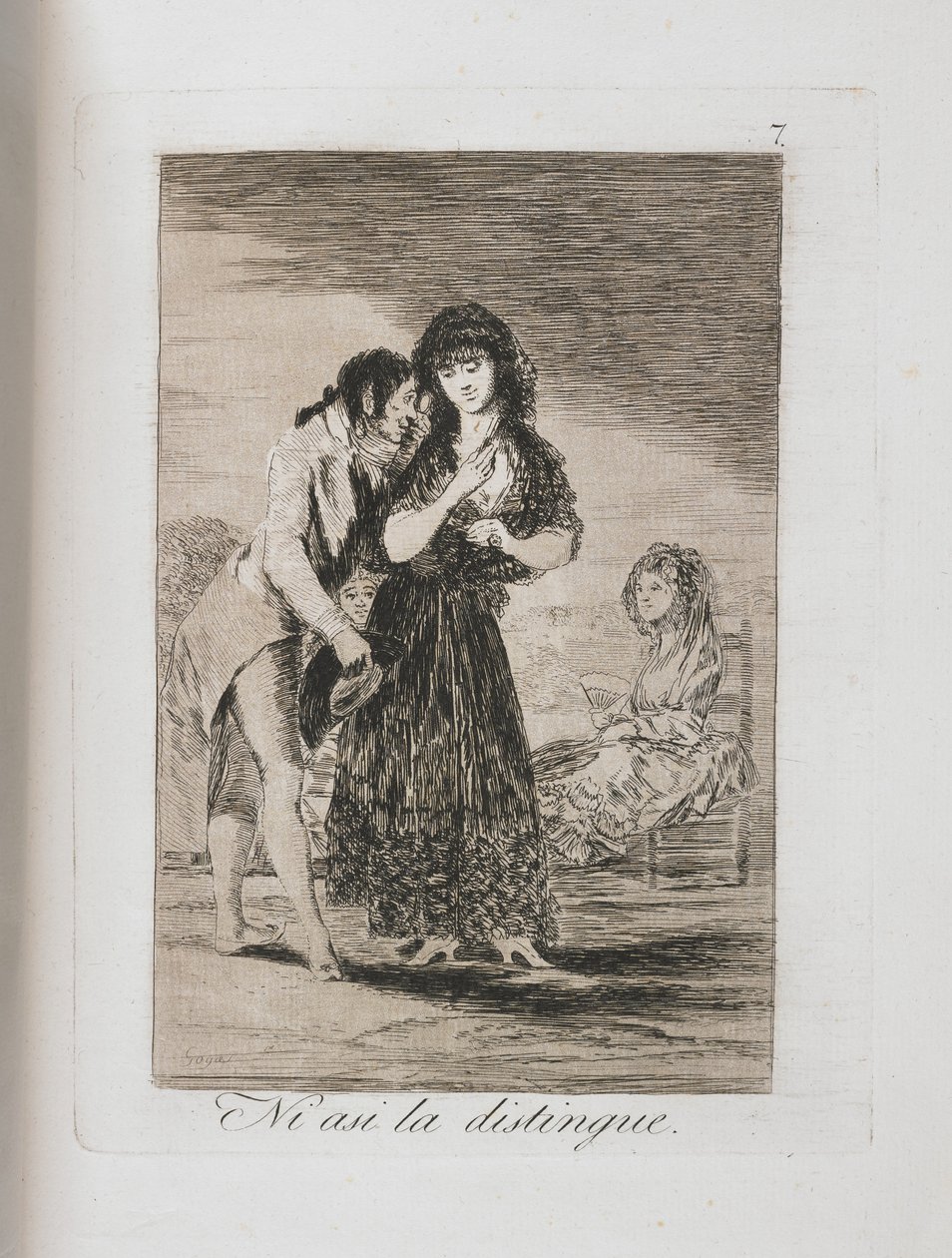 Platte aus Los Caprichos, 1797-1798 von Francisco de Goya
