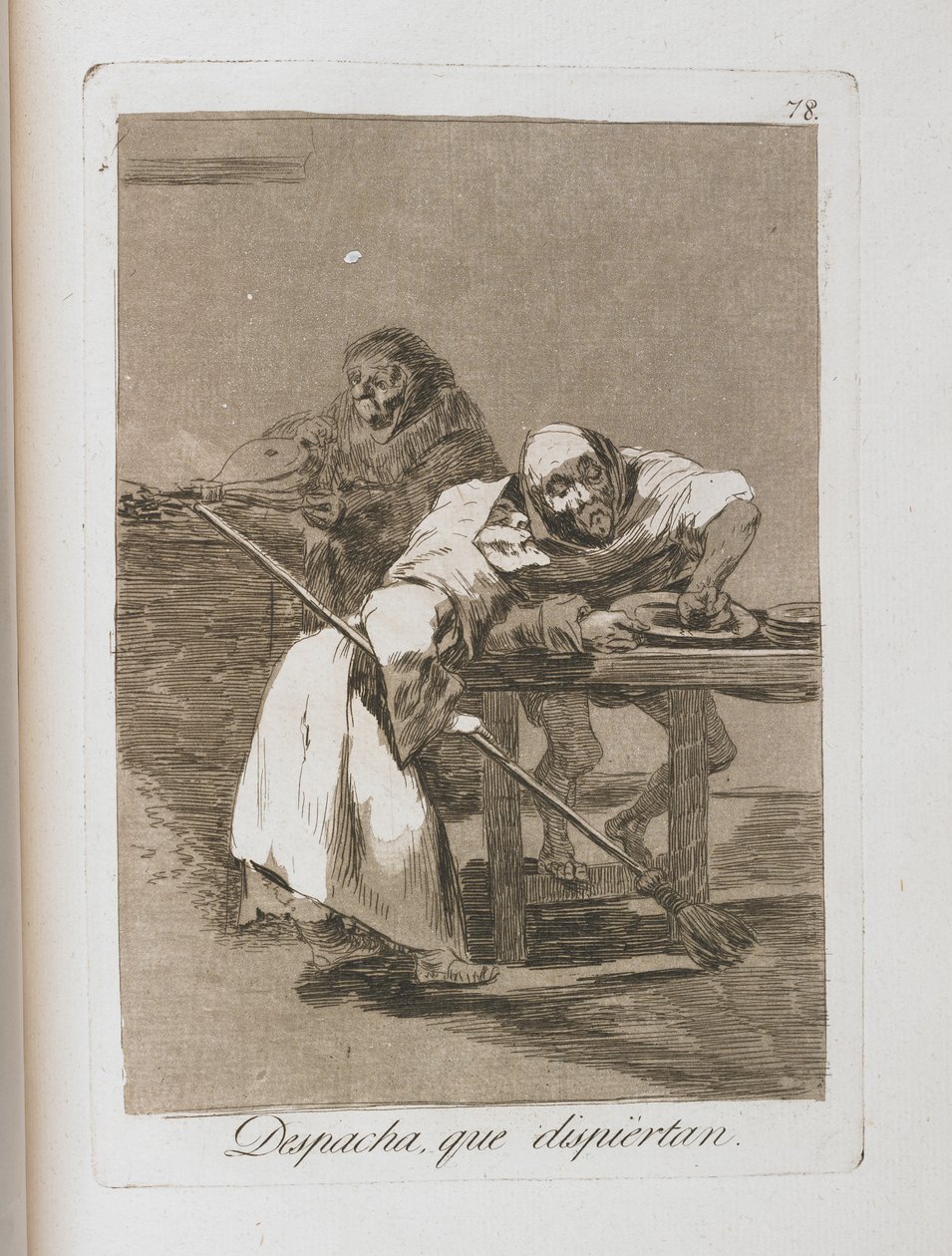 Platte aus Los Caprichos, 1797-1798 von Francisco de Goya