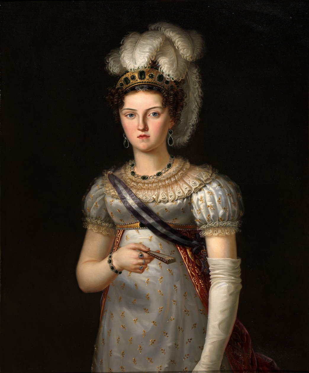 María Josefa Amalia von Sachsen, dritte Ehefrau von Ferdinand VII von Francisco Lacoma y Fontanet