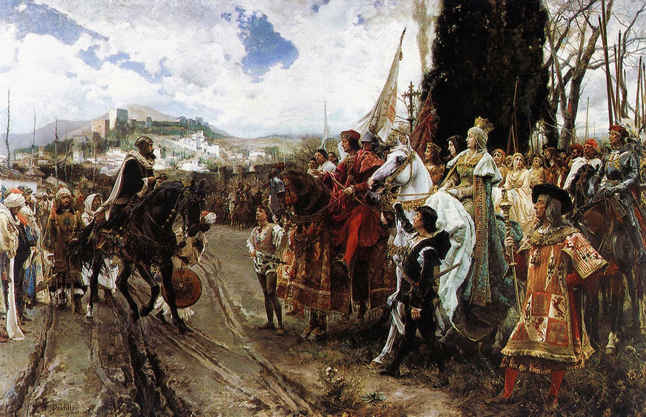 Die Kapitulation von Granada von Francisco Pradilla y Ortiz
