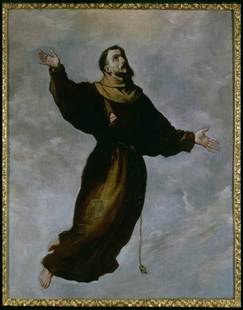 Levitation des heiligen Franziskus von Francisco de Zurbaran