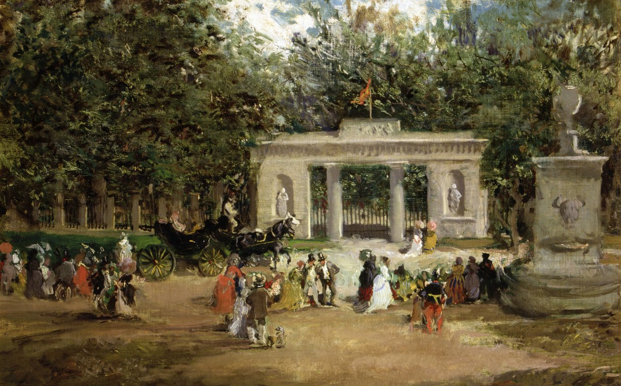 Tor des Botanischen Gartens von Madrid von Francisco Domingo Marques