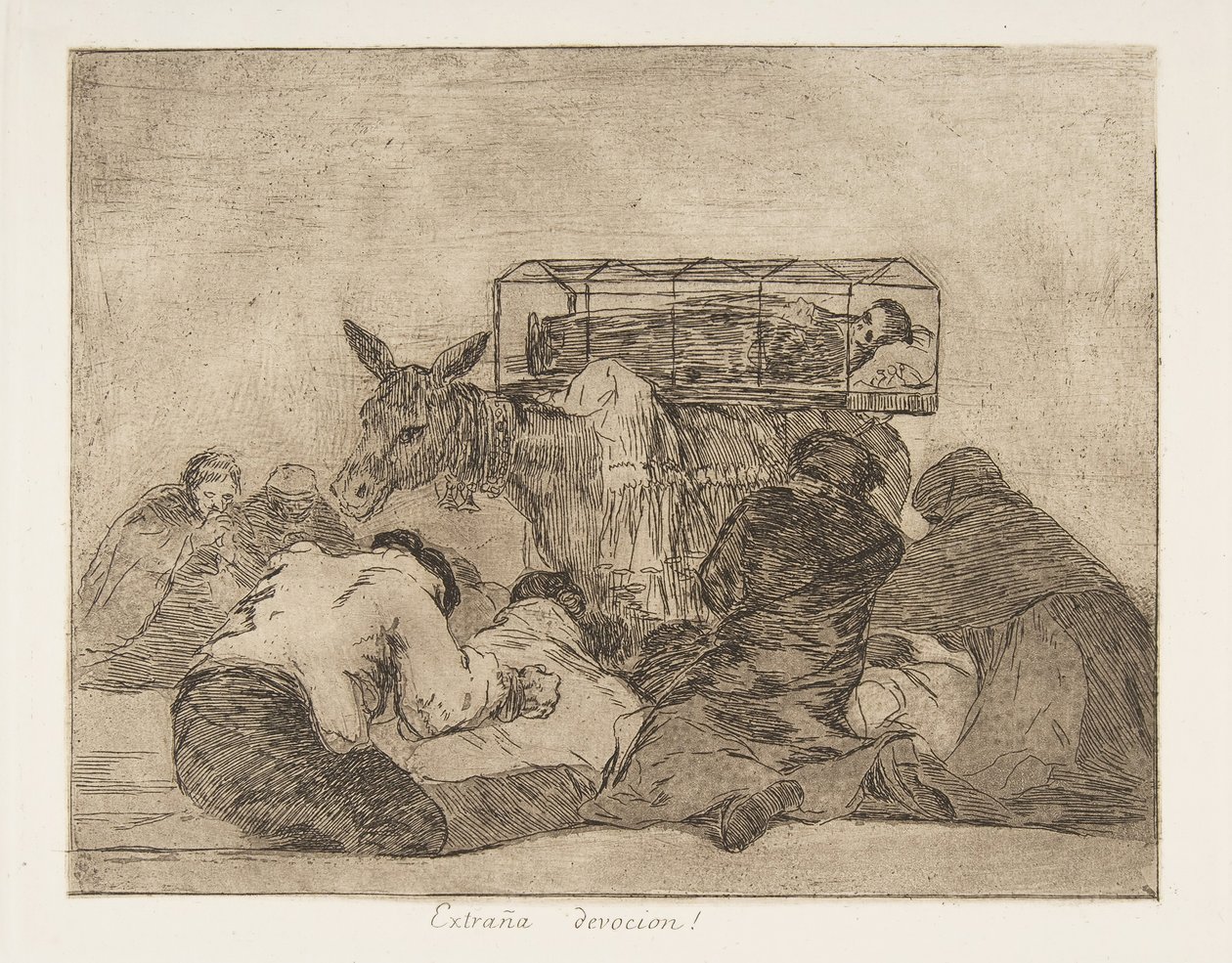 Tafel 66 aus Die Schrecken des Krieges..., nach 1814-15 veröffentlicht 1863 von Francisco de Goya