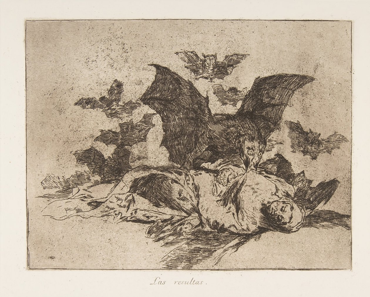Platte 72 aus Die Schrecken des Krieges Los Desastres de la Guerra von Francisco de Goya
