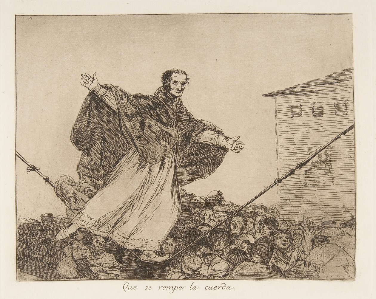 Platte 77 aus Die Schrecken des Krieges Los Desastres de la Guerra von Francisco de Goya