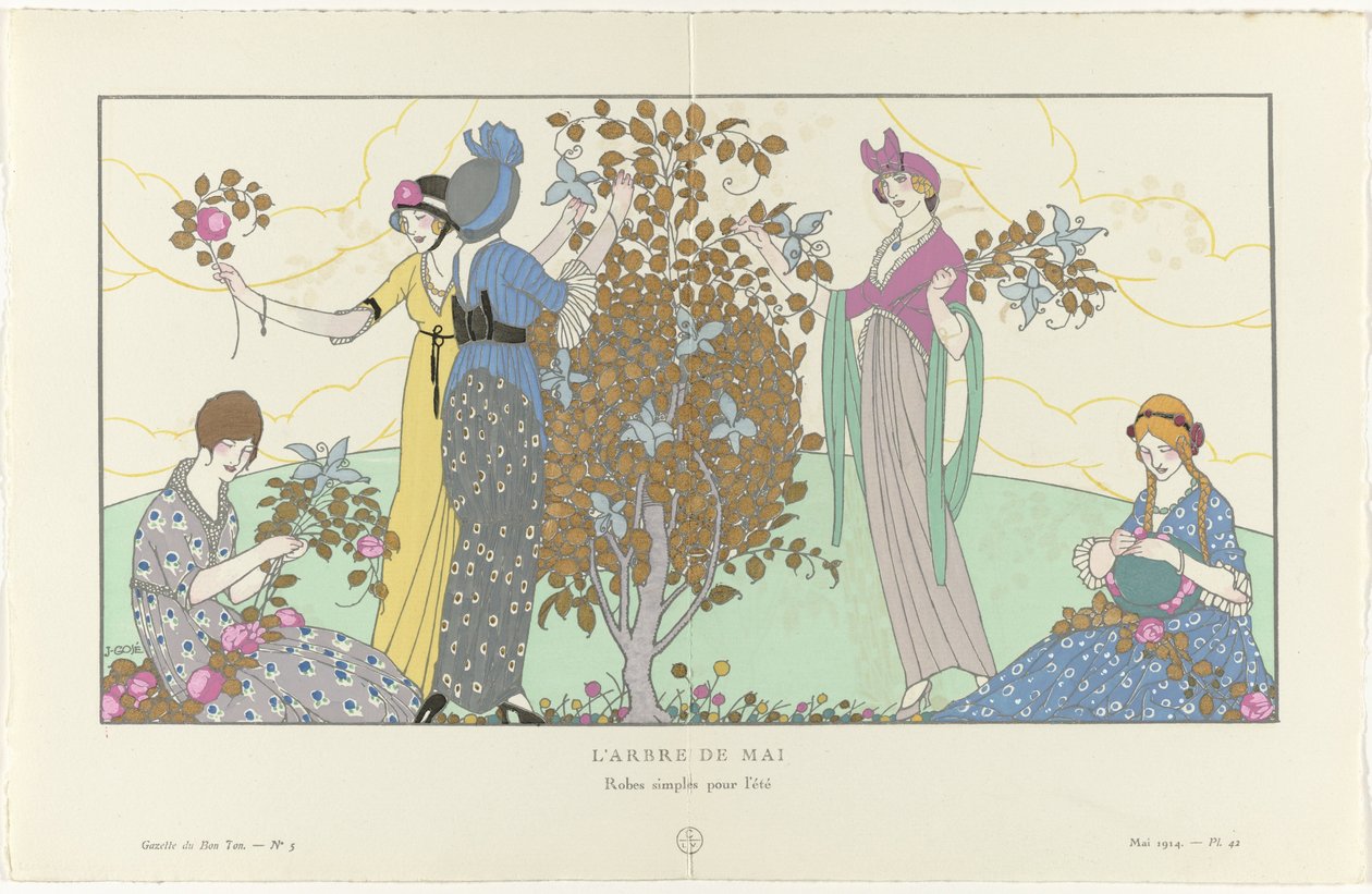Gazette du Bon Ton, 1914 - Nr. 5, Pl. 42: L