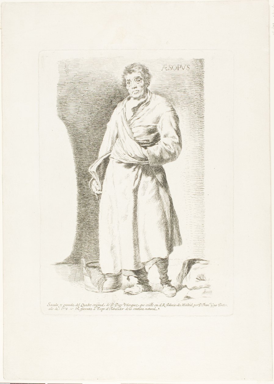 Äsop von Francisco Jose de Goya y Lucientes