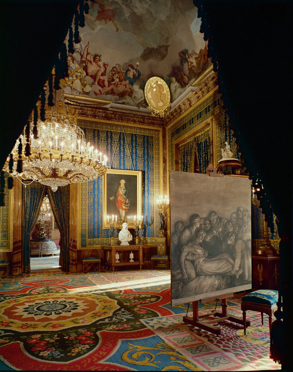 Vorzimmer von Gasparini im Königspalast in Madrid von Francisco Jose de Goya y Lucientes