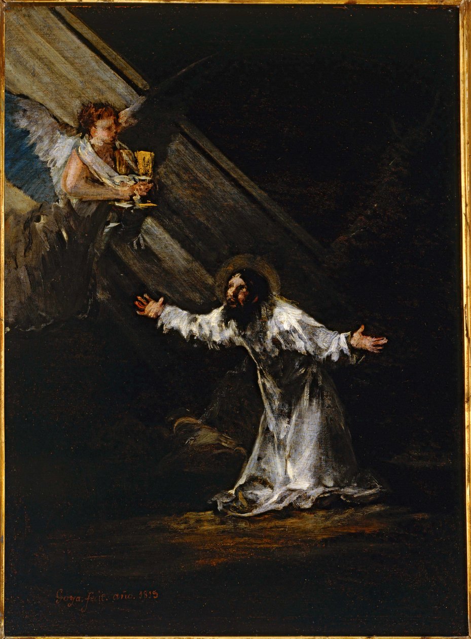 Christus am Ölberg von Francisco Jose de Goya y Lucientes