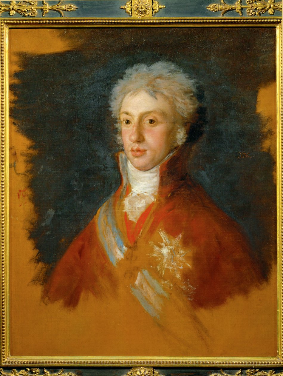 Don Luis de Bourbon, Prinz von Parma und König von Etrurien, Schwiegersohn von Karl IV. von Francisco Jose de Goya y Lucientes
