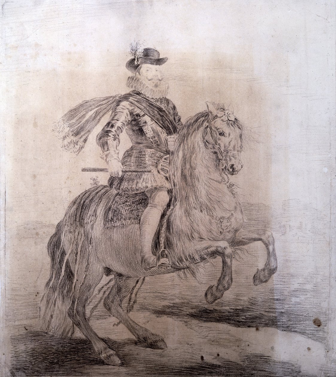Reiterporträt von Philipp III. von Spanien von Francisco Jose de Goya y Lucientes