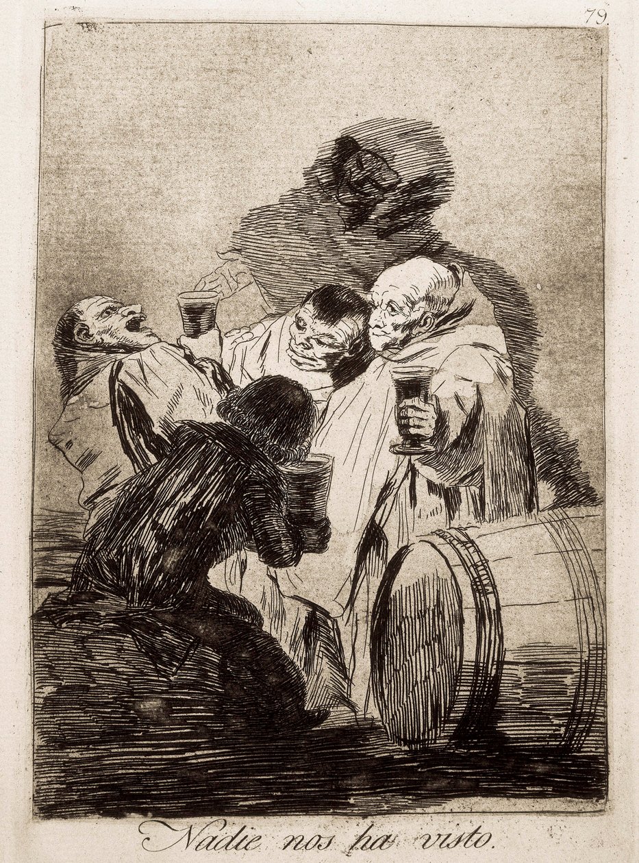 Niemand hat uns gesehen von Francisco de Goya