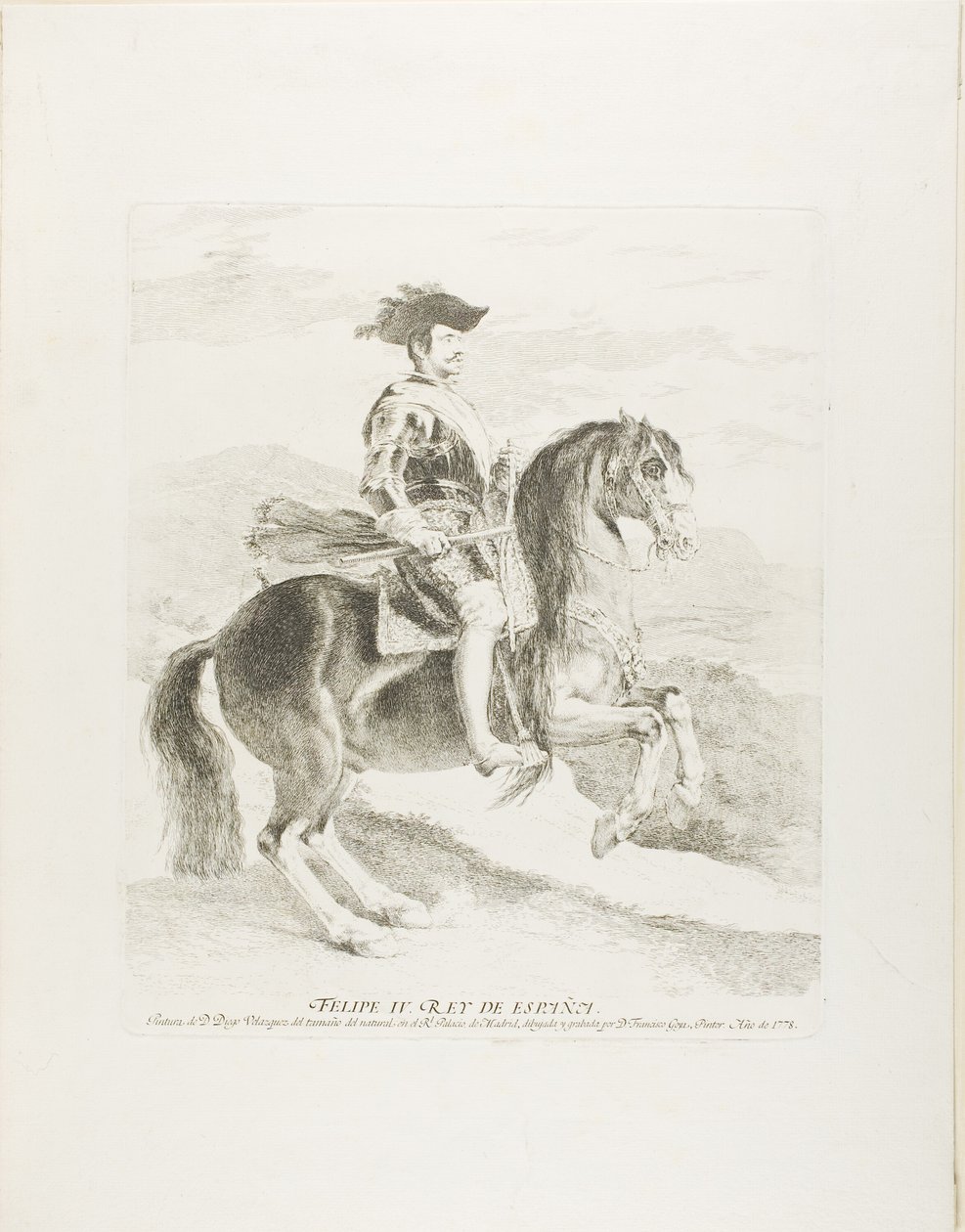 Philipp IV. von Francisco Jose de Goya y Lucientes