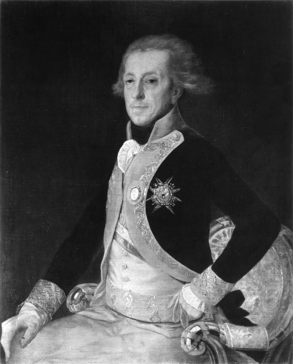 Porträt von El General Ricardos von Francisco Jose de Goya y Lucientes
